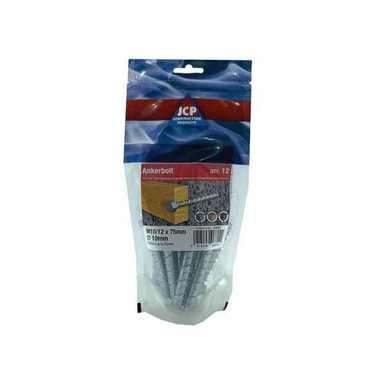 Ankerbolt M8/10 x 150mm Hex Head Bzp product image