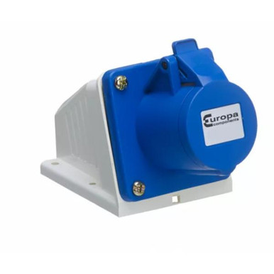 Europa Iss163p Ip44 Surface Socket, 230v, 2p+e, 16a, 6h product image