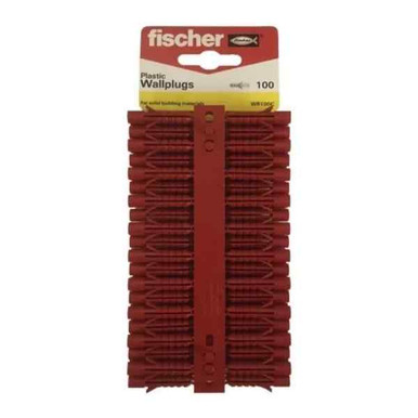 Fischer Plastic Plug Wr100c, Red product image