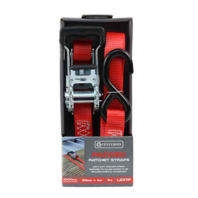 Centurion Padded Ratchet Tie Down, 1000kg, 6m product image