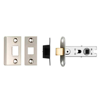 64mm Ce Tubular Mortice Latch, Square product image