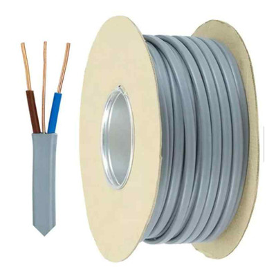 Doncaster Cable 6242y, 2.5mm Twin and Earth, Grey, 100m Coil product image