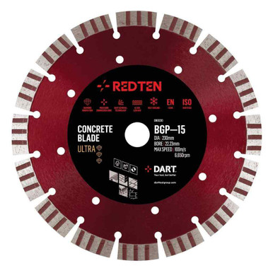 Red Ten Bgp-15 Ultra Concrete Diamond Blade, 230mm x 22mm product image