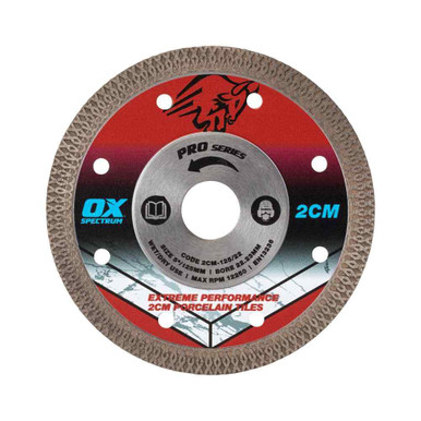 Ox Pro Porcelain Diamond Cutting Blade, 125mm product image