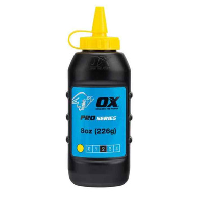 Ox Pro Chalk Refill, 226g, Yellow product image