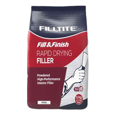 Filltite Fill & Finish Rapid Drying Filler, 5kg, White product image