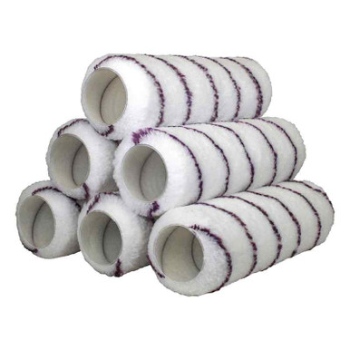 Faithfull Medium Woven Pile Roller Sleeve, 9in x 1.3/4in, 6 Pack product image