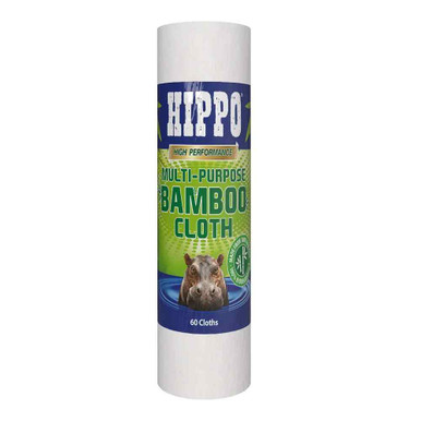 Hippo Multi Purpose Bamboo Cloth, 60 Pack product image