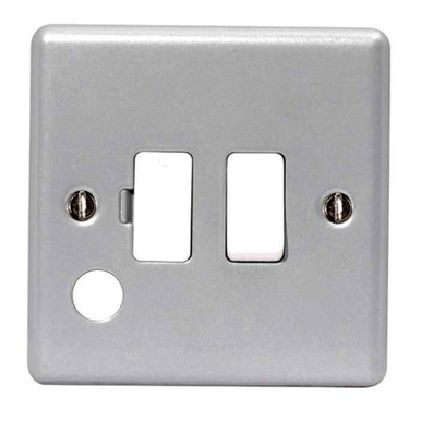 Bg Mc550f Metalclad 13a Sw Fuse Spur Flex Outlet, Grey product image
