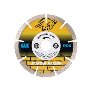 Ox Premium Mortar Raking Diamond Blade, 125mm product image
