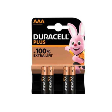 Duracell Aaa Cell Plus Power Batteries, Pack of 4 product image
