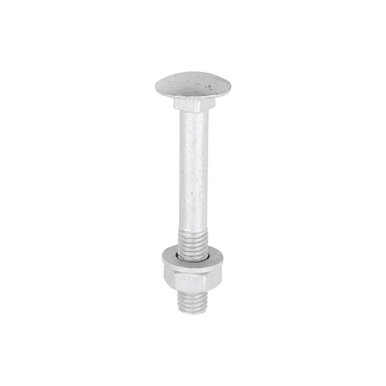 Carriage Bolt Exterior Silver M10 x 75mm (10pcs) product image