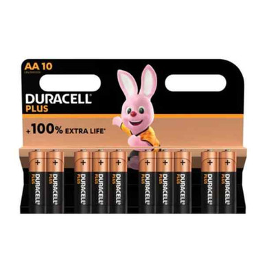 Duracell Aa Batteries Cell Plus Power, Pack of 10 product image