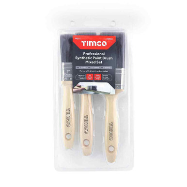Pro Synth Paint Brush Set, 3 Pieces product image