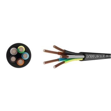 1.5mm 3 Core H07rn-f Black Rubber Flex Per m product image