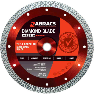 230mm x 2.4mm x 25.4/22mm X-Tech Porcelain Tile Blade product image