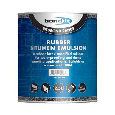 Bond It Rubber Bitumen Emulsion Dpm 2.5l product image