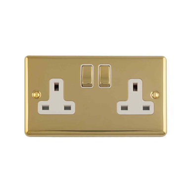 Eurolite En2sossg 2 Gang 13a Stainless Steel Socket product image