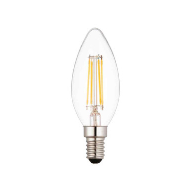 Saxby E14 Led Filament Candle, 4w, 470lm, 2700k, Dimmable product image