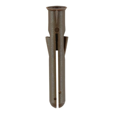Premium Plastic Plug, 42mm, Brown product image