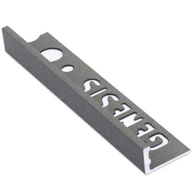 Genesis 10mm Dark Granite Straight Edge Trim, 2500 x 10 x 3 mm product image