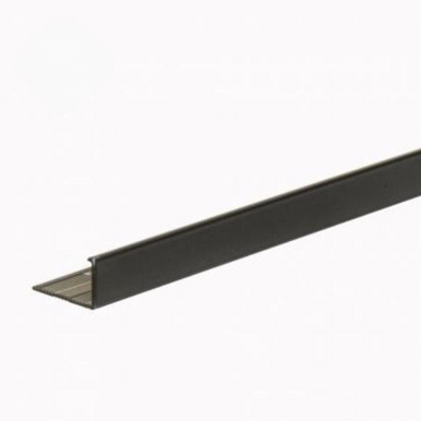 Tile Rite 12mm Smooth Black L Shaped Trim product image