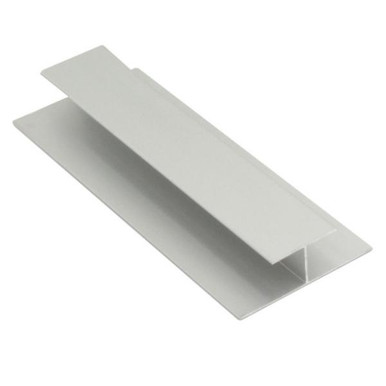 Genesis Bright Silver Panel Profile H Joint, 2.4m product image