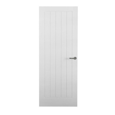 Premdor Moulded Standard Core Vertical 5 Panel Tex Door, 864mm x 1981mm x 35mm, product image