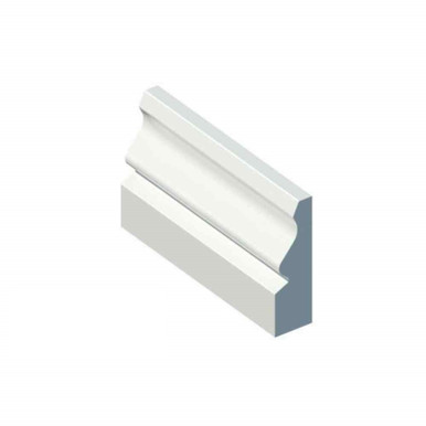 Arbor Mdf Primed Ogee Architrave, 18mm x 57mm x 5.4m product image