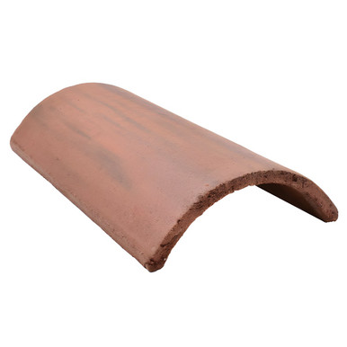 Sandtoft Segmental Ridge Tile Concrete, 457mm, Terracotta Red product image