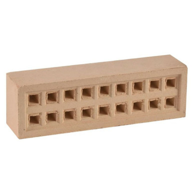 Clay Air Brick, Square Hole, Buff, 215mm x 65mm product image