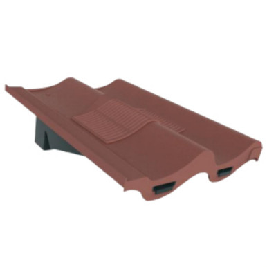 Manthorpe Double Pantile Tile Vent, Antique Red product image