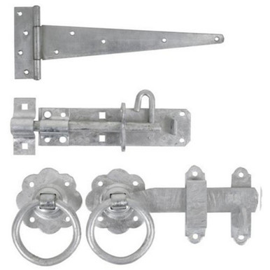 Gate Kit With 1136 Ring Gate Latch, Galvanised product image