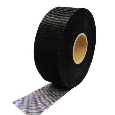 75mm Wide Roll Insect Mesh, 2mm x 2mm Mesh Holes, 30m, Black product image