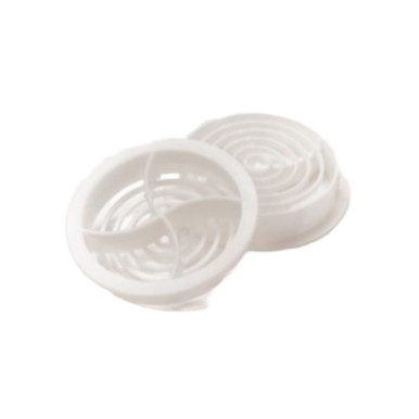Easy-Trim White Circular Soffit Vent product image