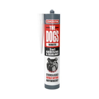 Evo-Stik 'The Dogs' Smp Adhesive & Sealant, White, 290ml product image