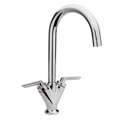 Sagittarius Lever Monobloc Sink Mixer, Chrome product image