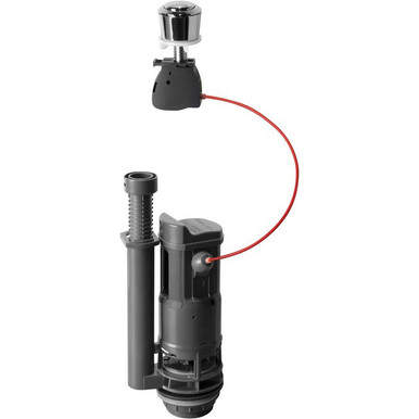 Kayla Cable Operated Dual Flush Valve, Front Or Top Flush product image