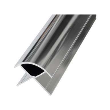 Mermaid Trade Panel External Corner, Polished Silver product image