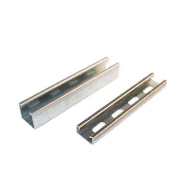 Galvanised Unistrut Slotted Channel, 41mm x 41mm x 3m product image