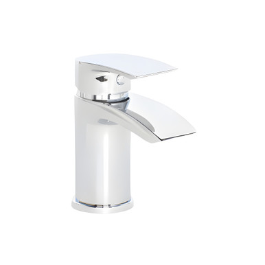 Coll Mono Basin Mixer and Push Waste, Chrome Plated product image