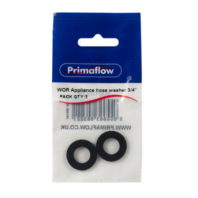 Appliance Hose Washers, 3/4", Pack of 2 product image