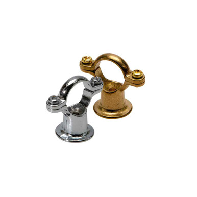 Talon Single Ring and Backplate, 15mm, Chrome product image
