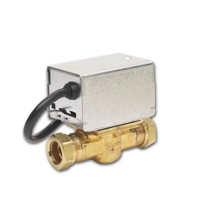 2 Port Motorised Valve, 22mm Compression product image