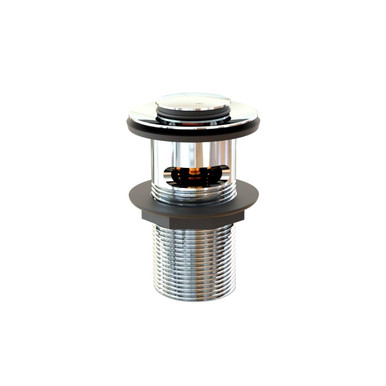 Roca Standard Basin Press Down Waste, Slotted product image