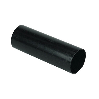 Floplast 68mm Round 2.5m Downpipe, Black product image