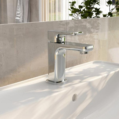Flite Mono Basin Mixer With Clicker Waste product image