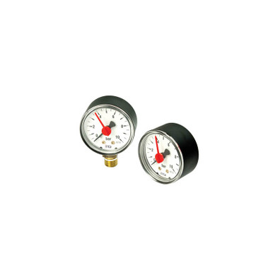 Inta 0-6 bar 50mm Pressure Gauge, 1/4 BSP Bottom Connection With PTFE Ring product image
