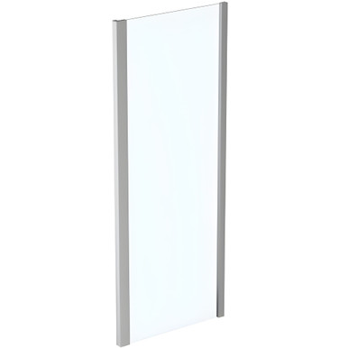 I/S Connect 2 Side Panel With Clear Glass, Bright Silver, 800mm product image