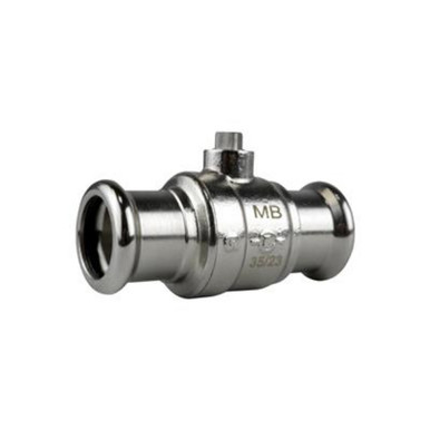 Pressfit Water M Profile Isolation Valve, 22mm product image